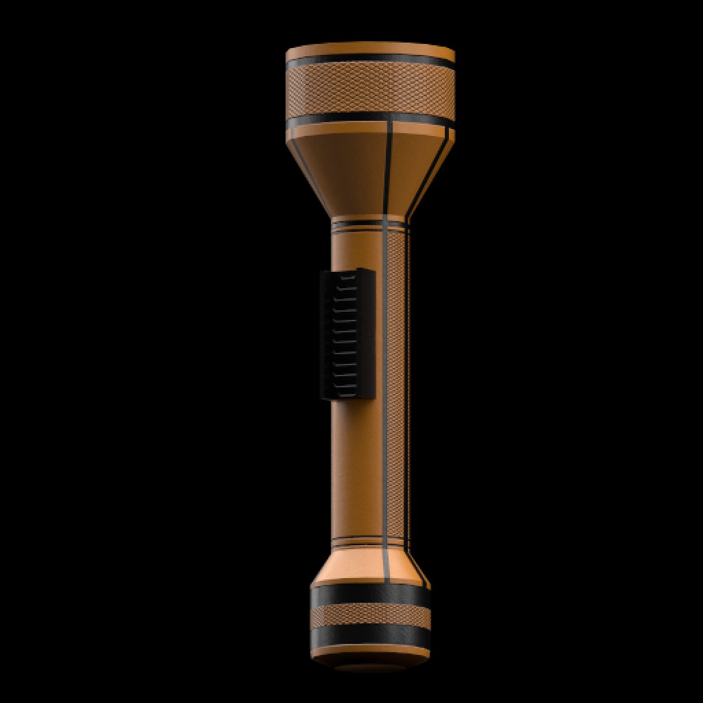 Low Poly Flashlight preview image 2